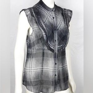 BCBGMaxAzria Women’s Silk Tank Top